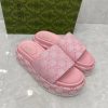 platform slide sandal