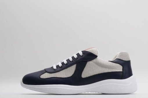 Prada America’s Cup Soft rubber and bike fabric sneakers