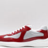 Prada America’s Cup Soft rubber and bike fabric sneakers