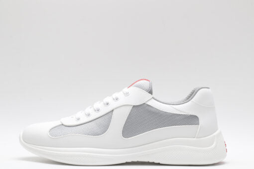 Prada America’s Cup Soft rubber and bike fabric sneakers