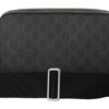 Gucci Interlocking G Shoulder Bag GG Supreme Canvas Black/Grey
