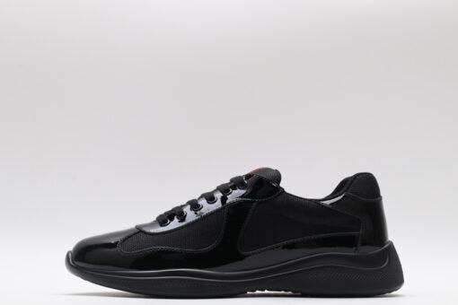 Prada America’s Cup Soft rubber and bike fabric sneakers